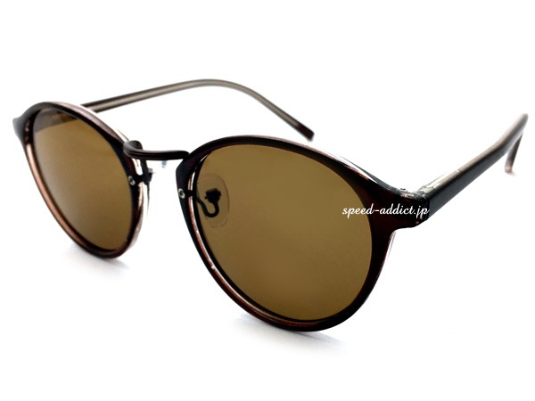 BOSTON SUNGLASS for JAPANESE�ʥܥ��ȥ󥵥󥰥饹for����ѥˡ�����BROWN/BROWN �� BROWN