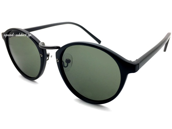 BOSTON SUNGLASS for JAPANESE�ʥܥ��ȥ󥵥󥰥饹for����ѥˡ����˱�ä�BLACK/GUNMETAL �� GREEN