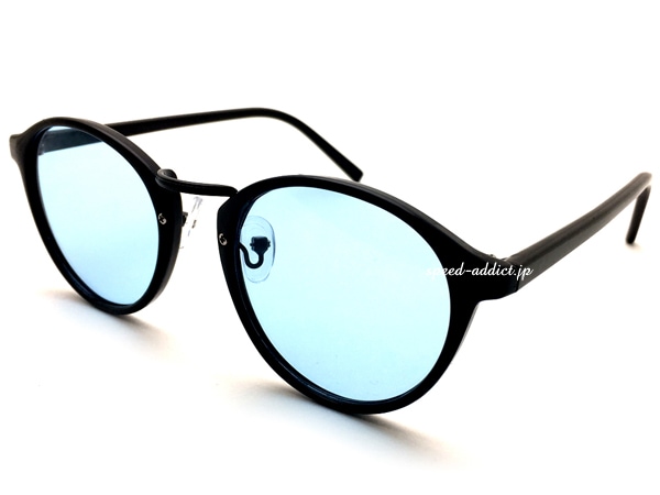 BOSTON SUNGLASS for JAPANESE�ʥܥ��ȥ󥵥󥰥饹for����ѥˡ�����BLACK/BLACK �� LIGHT BLUE