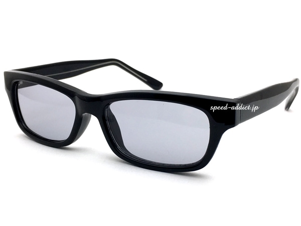 ����SQUARE SUNGLASS�ʶ��������������󥰥饹��BLACK �� LIGHT SMOKE