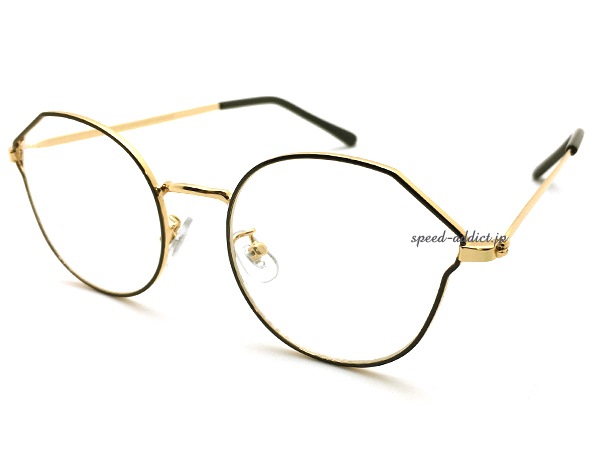 GAP METAL FRAME SUNGLASS��GAP�᥿��ե졼�ॵ�󥰥饹��GOLD/BLACK �� CLEAR