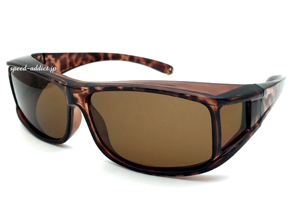 �ᥬ���б� PORALIZED OVER GLASS�ʥᥬ���б��и������С����饹�ˤ٤ù� �� �и�BROWN