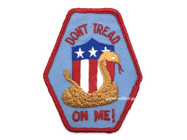 60's VINTAGE DON'T TREAD ON ME! WAPPEN��60s�ӥ�ơ���DON'T TREAD ON ME!��åڥ��