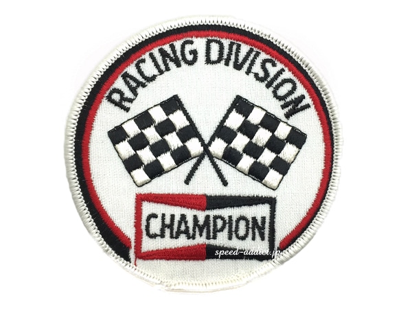 70's VINTAGE CHAMPION RACING DIVISION WAPPEN��70s�ӥ�ơ��������ԥ���졼���󥰥ǥ��ӥ�����åڥ��