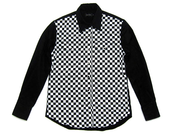 CHECKER WESTERN SHIRT ���Ⱥ������å����ʥ����å������������󥷥�����Ⱥ������å�����