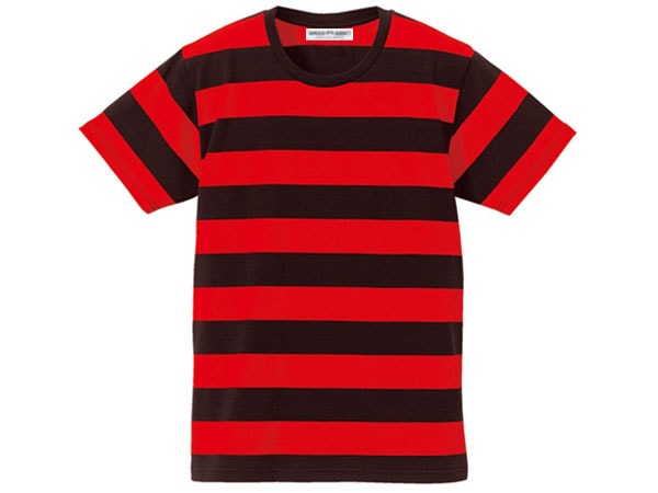PRISONER BORDER T-shirt�ʥץꥺ�ʡ��ܡ�����T����ġ�BLACK �� RED