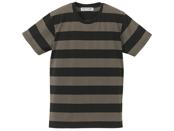 PRISONER BORDER T-shirt�ʥץꥺ�ʡ��ܡ�����T����ġ�BLACK �� CHARCOAL