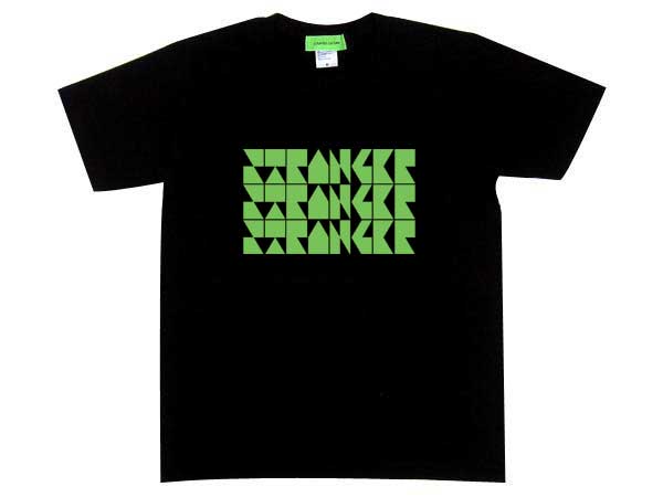 ȯˢ/�߸� STRANGER T-shirt��ȯˢ/�߸����ȥ�󥸥㡼T����ġ�BLACK
