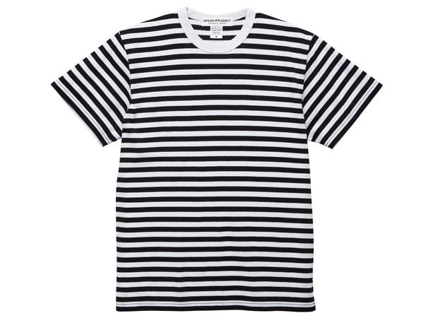BORDER T-shirtʥܡTġBLACK  WHITE