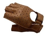 CHURCHILL GLOVE PUNCHING FINGERLESS OTA�ʥ��㡼���륰�����֥ѥ���󥰥ե��󥬡��쥹OTA��WALNUT