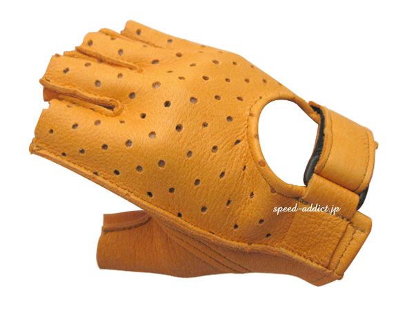 CHURCHILL GLOVE PUNCHING FINGERLESS OTA�ʥ��㡼���륰�����֥ѥ���󥰥ե��󥬡��쥹OTA��TAN