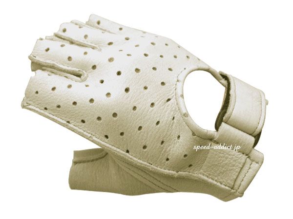 CHURCHILL GLOVE PUNCHING FINGERLESS OTA�ʥ��㡼���륰�����֥ѥ���󥰥ե��󥬡��쥹OTA��CREAM