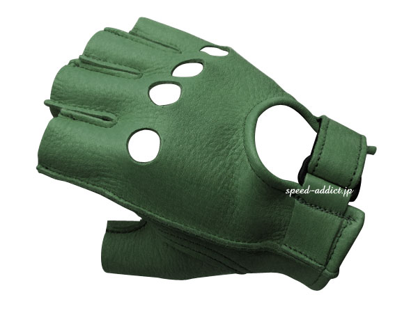 CHURCHILL GLOVE FINGERLESS OT�ʥ��㡼���륰�����֥ե��󥬡��쥹OT��GREEN