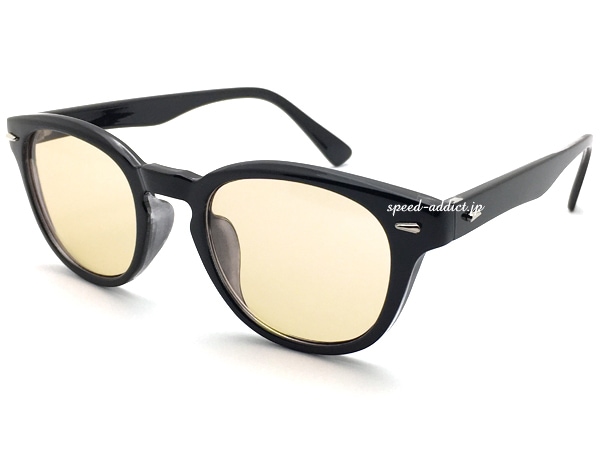 OLD BOSTON SUNGLASS�ʥ�����ɥܥ��ȥ󥵥󥰥饹��BLACK �� LIGHT BROWN