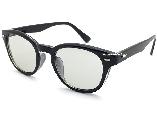 OLD BOSTON SUNGLASS�ʥ�����ɥܥ��ȥ󥵥󥰥饹��BLACK �� LIGHT SMOKE