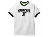 NISHINOMIYA CITY Ringer T-shirt�ʥ˥��Υߥ�����ܻԥ�󥬡�T����ġ�