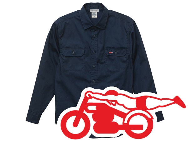 WORK SHIRT ���ԡ��ɥ��ǥ����ȡʥ�������SPEED ADDICT��NAVY