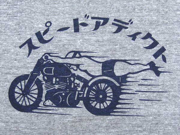 ���ԡ��ɥ��ǥ����� T-shirt��SPEED ADDICT T����ġ�GRAY