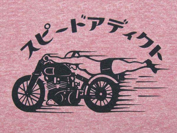  ���ԡ��ɥ��ǥ����� T-shirt��SPEED ADDICT T����ġ�RED