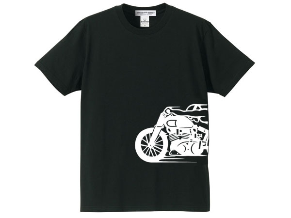 ���ԡ��ɥ��ǥ����� �����ɥץ��� T-shirt��SPEED ADDICT�����ɥץ���T����ġ�BLACK 