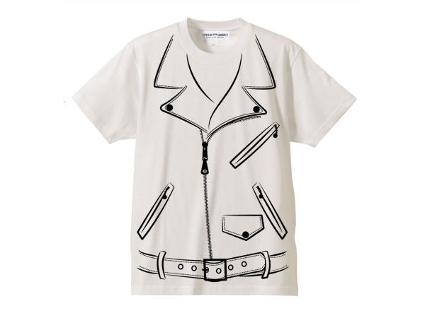 ���ޤ��� W RIDERS T-shirt���٤����ȥ���ץ륤���trompe-l'oei��W�饤������T����ġ�WHITE