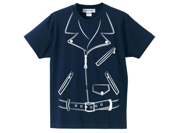 ���ޤ��� W RIDERS T-shirt���٤����ȥ���ץ륤���trompe-l'oei��W�饤������T����ġ�NAVY