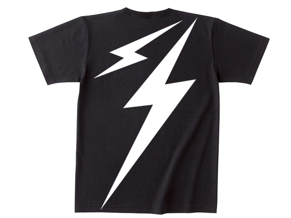 LIGHTNING BOLT POCKET T-shirt BACK PRINT�ʥ饤�ȥ˥󥰥ܥ�ȥݥ��å�T����ĥХå��ץ��ȡ�BLACK
