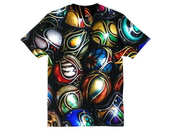 FULL GRAPHIC 70's VINTAGE HELMET T-shirt�ʥե륰��ե��å�70s�إ��å�T����ġ�