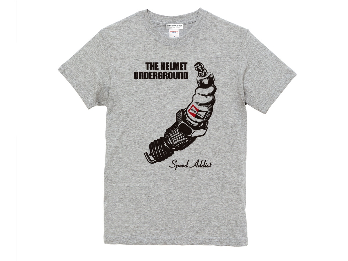 THE HELMET UNDERGROUND T-shirtʥإåȥ饦TġGRAY