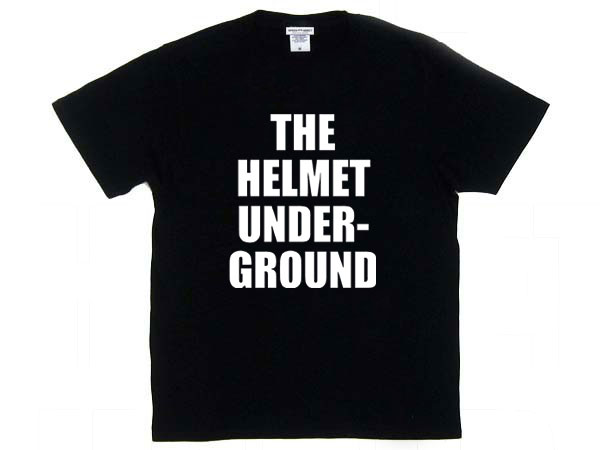 ȯˢ�ץ��� THE HELMET UNDERGROUND T-shirt��ȯˢ�ץ��ȥإ��åȥ���������饦���T����ġ�