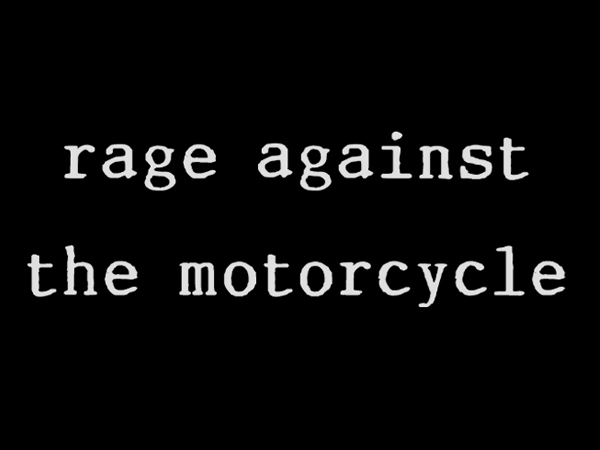 rage against the motorcycle T-shirt�ʥ쥤���������󥹥ȥ��⡼������������T����ġ�BLACK