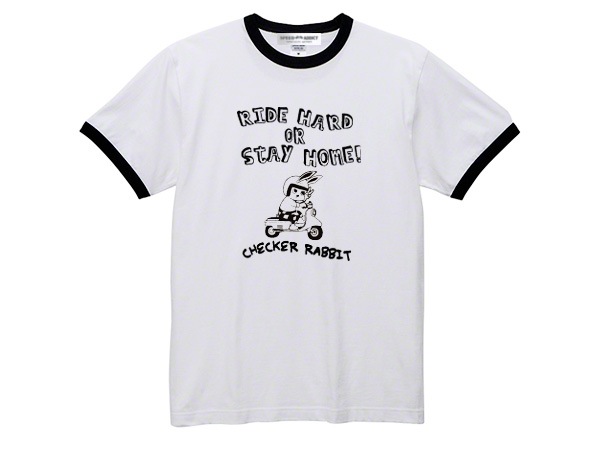 CHECKER RABBIT Ringer T-shirtʥåӥåȥ󥬡Tġ