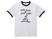 CHECKER RABBIT Ringer T-shirt�ʥ����å�����ӥåȥ�󥬡�T����ġ�