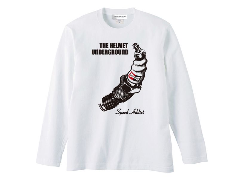 THE HELMET UNDERGROUND L/S T-shirt�ʥإ��åȥ���������饦��ɥ��󥰥��꡼��T����ġ�WHITE