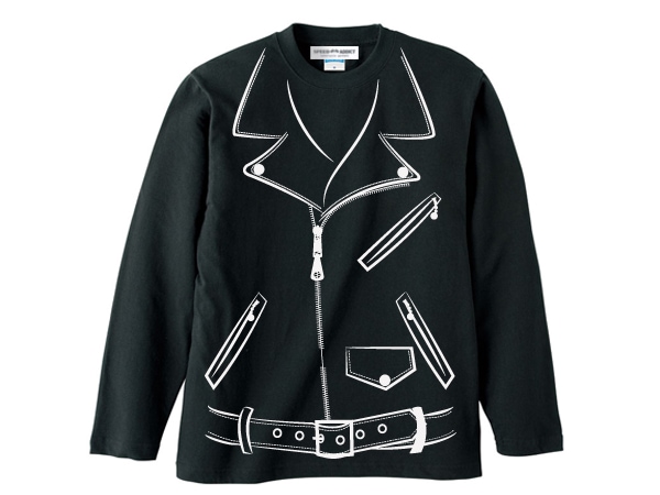 ���ޤ��� W RIDERS L/S T-shirt���٤����ȥ���ץ륤���trompe-l'oei�˥��֥�饤���������󥰥��꡼��T����ġ�BLACK