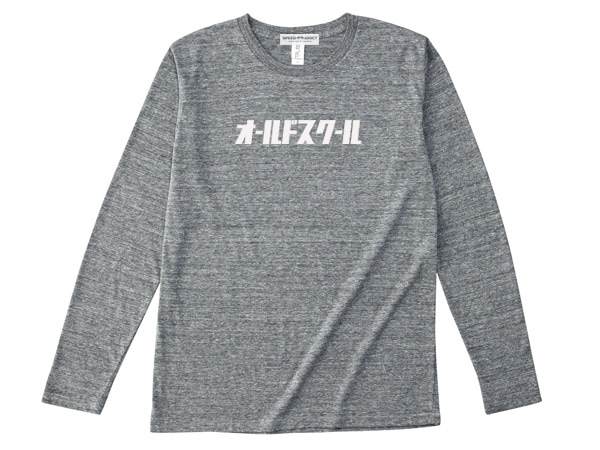 �����ѡ��߸� ������ɥ������� L/S T-shirt�ʥ����ѡ��߸�OLDSKOOL���󥰥��꡼��T����ġ�GRAY