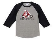 8bit �⡼������������ Raglan 3/4 Sleeves T-shirt��8�ӥå�MOTORCYCLE�饰���3/4���꡼��T����ġ�