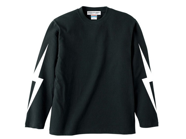 LIGHTNING BOLT L/S T-shirt�ʥ饤�ȥ˥󥰥ܥ�ȥ��󥰥��꡼��T����ġ�BLACK