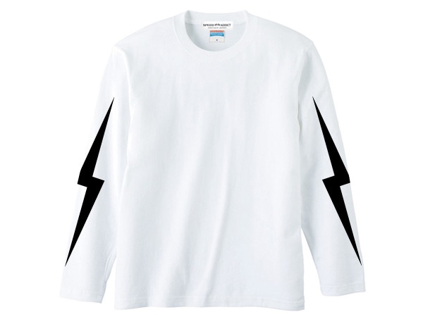 LIGHTNING BOLT L/S T-shirt�ʥ饤�ȥ˥󥰥ܥ�ȥ��󥰥��꡼��T����ġ�WHITE