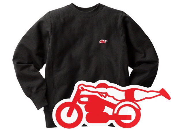 Champion Reverse Weave TYPE ���ԡ��ɥ��ǥ����� SWEAT�ʥ����ԥ����С����������֥�����SPEED ADDICT�������åȡ�BLACK �� RED