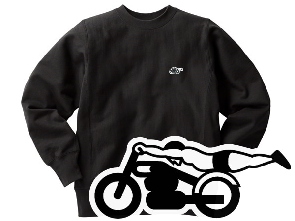 別注　champion リバースウィーブ スモールロゴ　BLACK Champion トレーナー スウェット 「別注」LOWERCASE×Champion