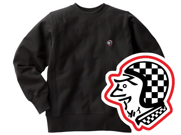 Champion Reverse Weave TYPE SPEED ADDICT TRADE MARK SWEATʥԥС֥ץԡɥǥȥȥ졼ɥޡåȡBLACK