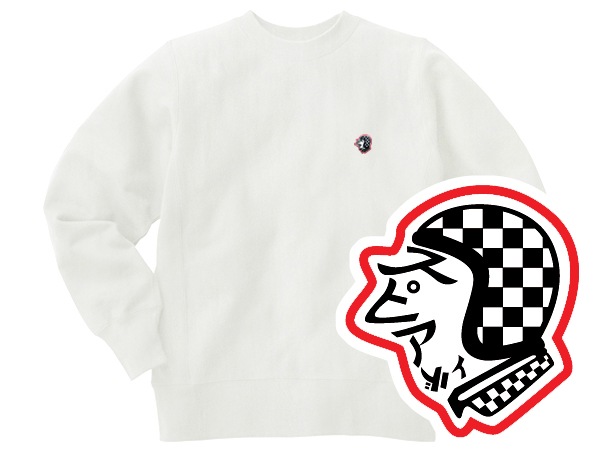 Champion Reverse Weave TYPE SPEED ADDICT TRADE MARK SWEATʥԥС֥ץԡɥǥȥȥ졼ɥޡåȡWHITE