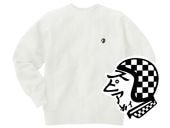 Champion Reverse Weave TYPE SPEED ADDICT TRADE MARK SWEAT�ʥ����ԥ����С����������֥����ץ��ԡ��ɥ��ǥ����ȥȥ졼�ɥޡ����������åȡ�WHITE
