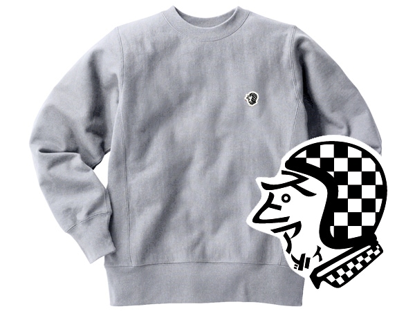 Champion Reverse Weave TYPE SPEED ADDICT TRADE MARK SWEATʥԥС֥ץԡɥǥȥȥ졼ɥޡåȡGRAY