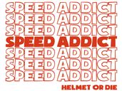 SPEED ADDICT�� L/S T-shirt�ʥ��ԡ��ɥ��ǥ����ȥ��󥰥��꡼��T����ġ�WHITE