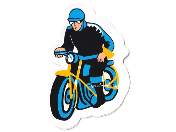 60's CLASSIC BIKER Sticker60s饷åХƥå 95mm60mm
