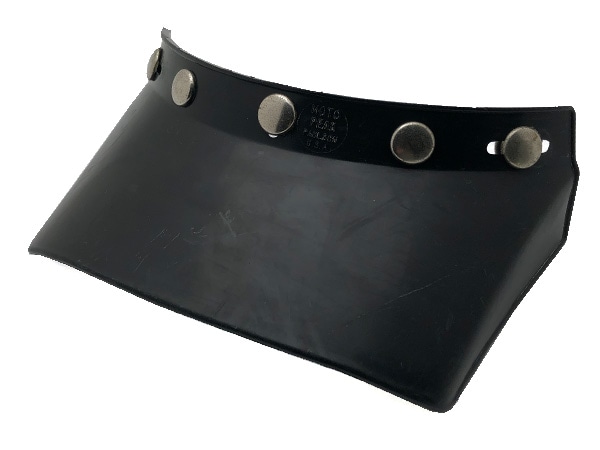 70's USA�� VINTAGE PAULSON MOTO PEAK VISOR 5snap��70s�ӥ�ơ����ݡ��륽���ȥԡ����Х�����5���ʥåס�BLACK