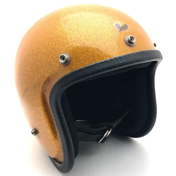 Buco International ブコ　ビンテージヘルメット　ジェット BUCO INTERNATIONAL GOLD METALFLAKE 59cm | SPEED ADDICT