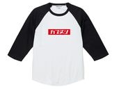 ���֥̥� BOX LOGO Raglan 3/4 Sleeves T-shirt�ʥܥå��������饰���3/4���꡼��T����ġ�WHITE �� BLACK